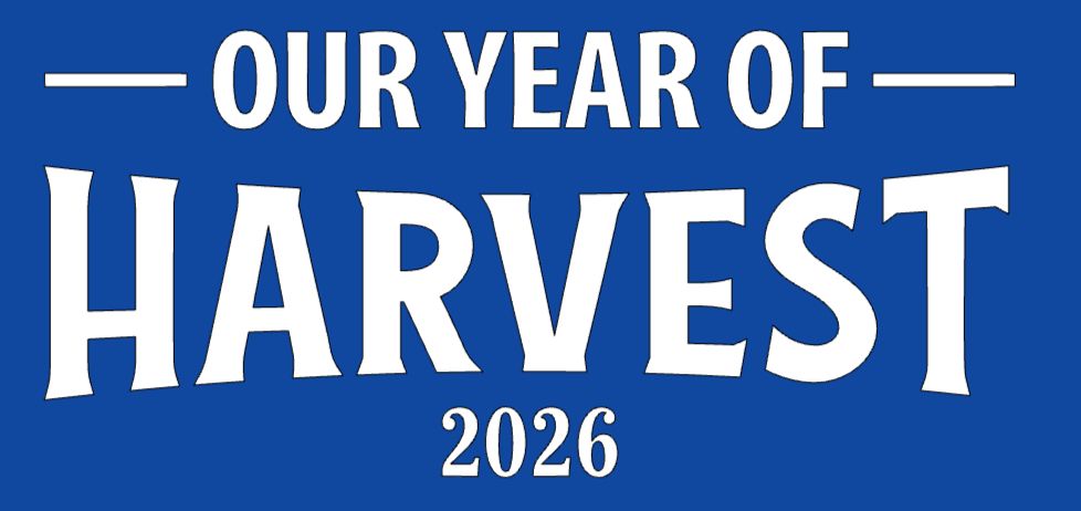 Our Year of Harvest 2026 event graphics